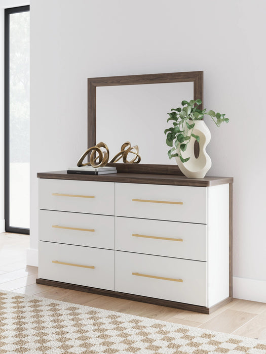 Kendanport Dresser and Mirror
