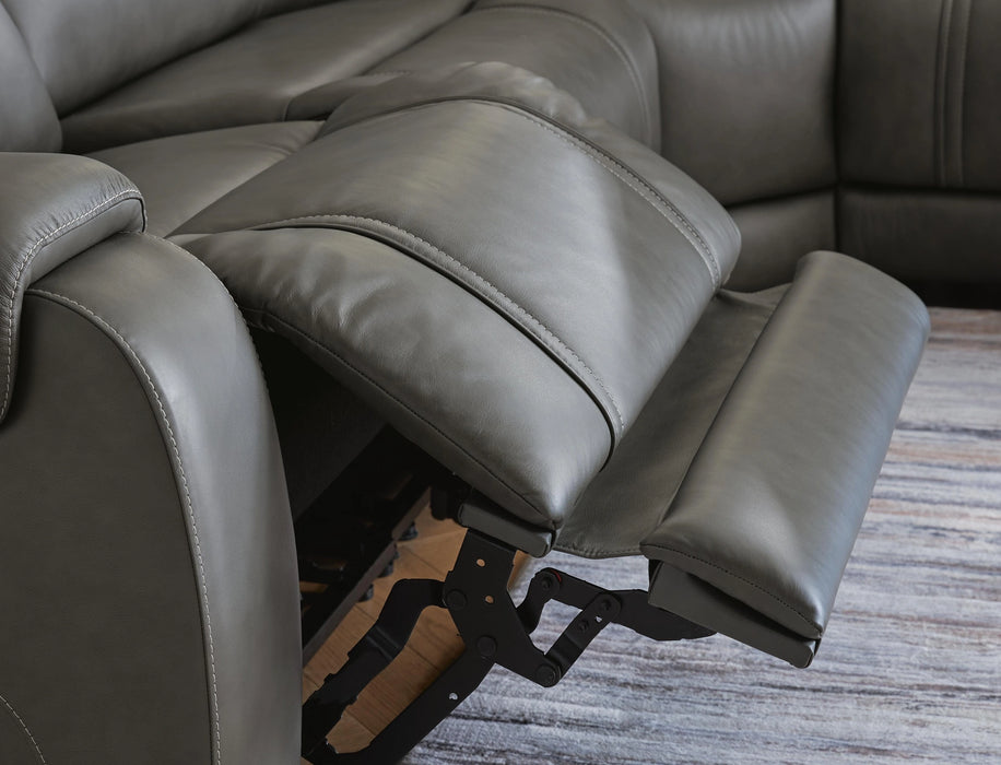 5Z - Pittson Power Reclining Sectional
