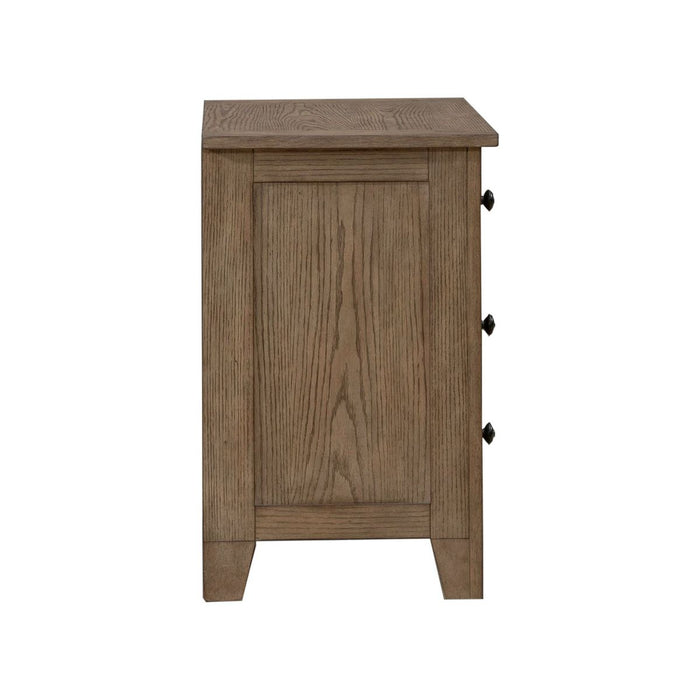 Liberty Furniture Grandpas Cabin Night Stand in Sandstone