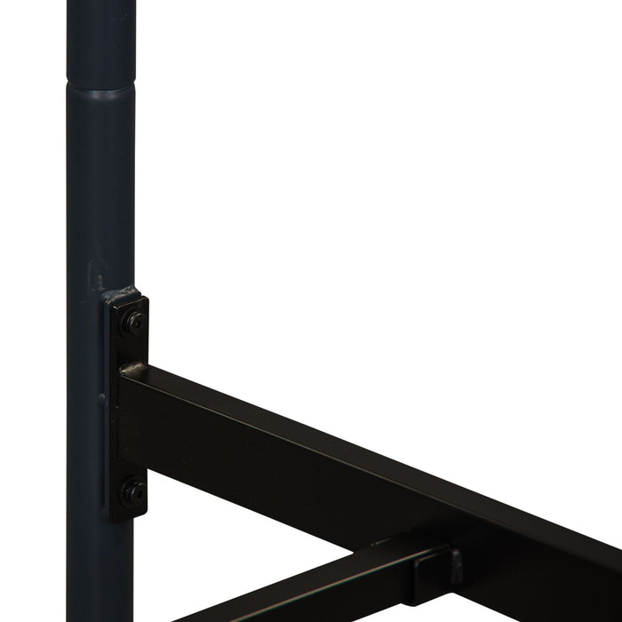 Vintage Series Twin Metal Bed in Navy