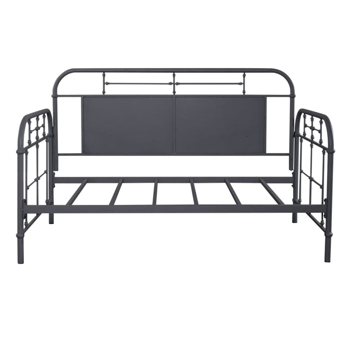 Vintage Series Twin Metal Bed in Navy