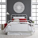 Vintage Series King Metal Bed in Antique White image
