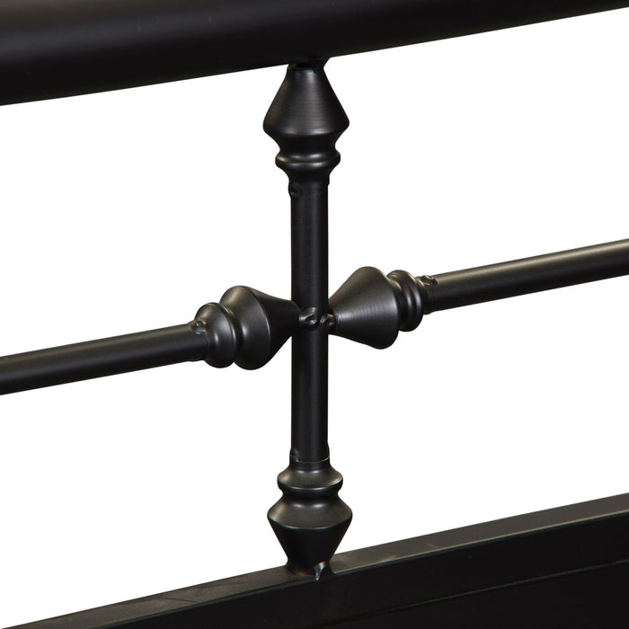 Vintage Series Metal Bed in Black image