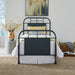 Vintage Series Full Metal Bed in Navy image
