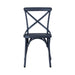 Liberty Furniture Vintage Series X Back Side Chair in Navy (Set of 2) image