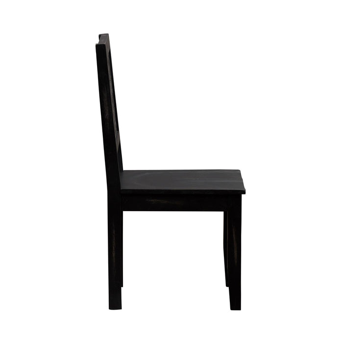 Trellis Lane Accent Chair in Black EST SHIP TIME APPX 4 WEEKS