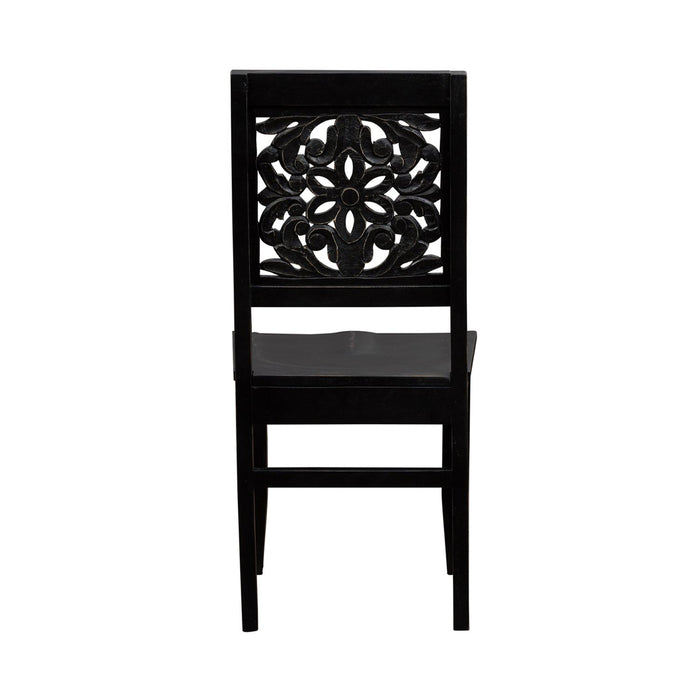 Liberty Furniture Trellis Lane Accent Chair in Black EST SHIP TIME APPX 4 WEEKS