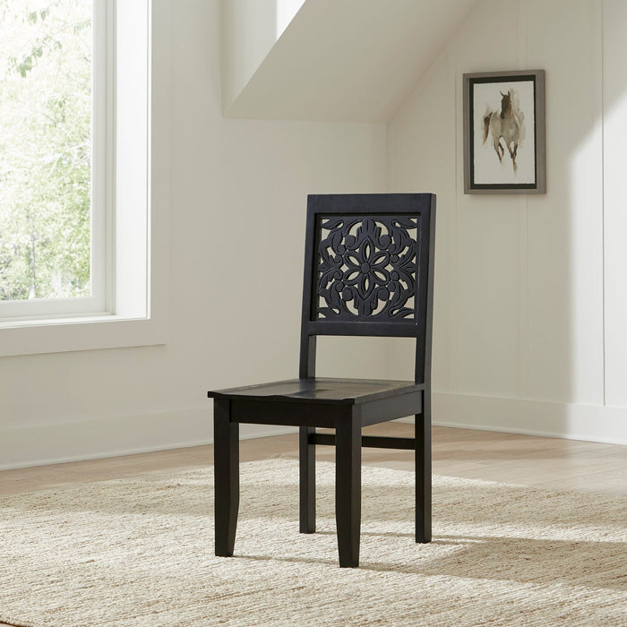 Liberty Furniture Trellis Lane Accent Chair in Black EST SHIP TIME APPX 4 WEEKS image