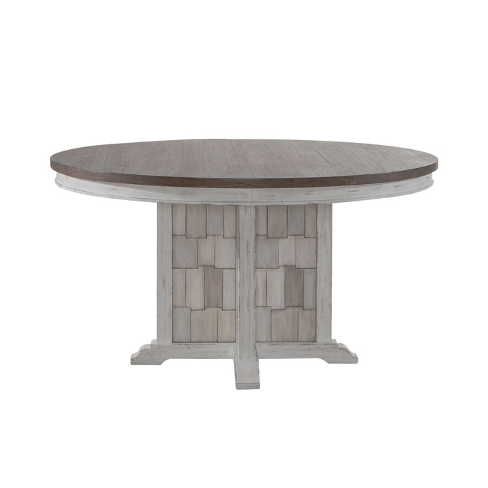 River Place Pedestal Table Set image
