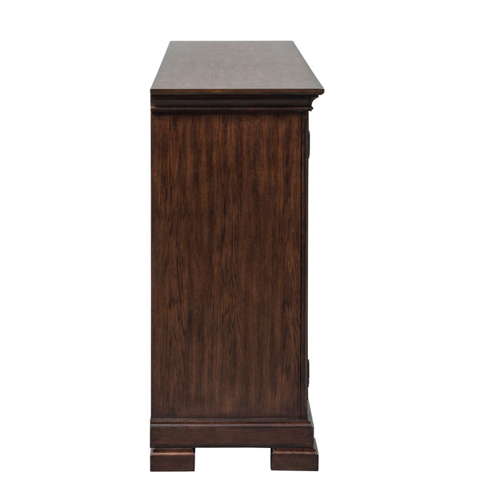 Armand Buffet in Antique Brownstone