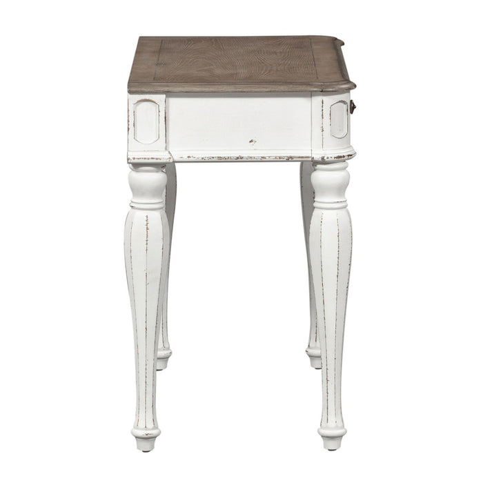 Magnolia Manor Accent Vanity Desk in Antique White