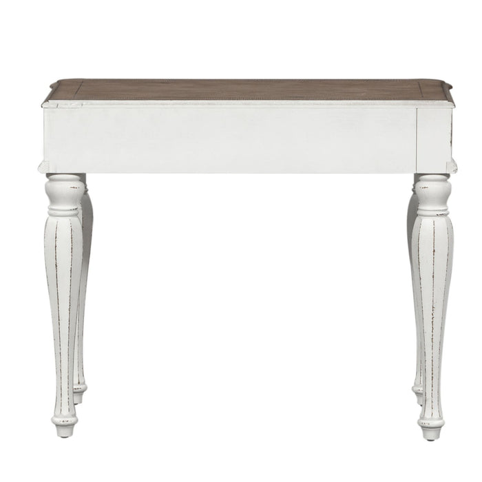 Magnolia Manor Accent Vanity Desk in Antique White