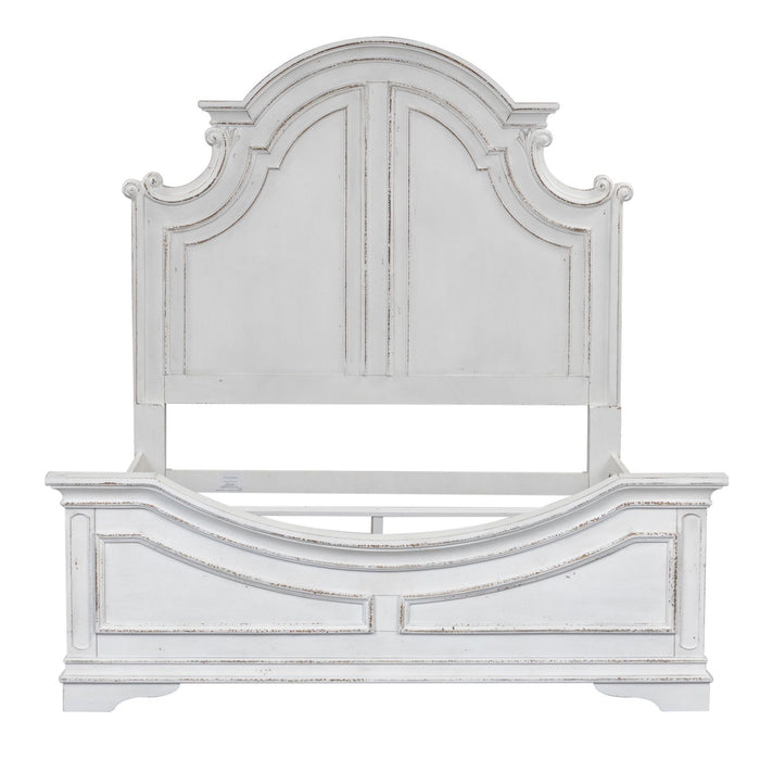 Magnolia Manor King California Panel Bed, Dresser & Mirror