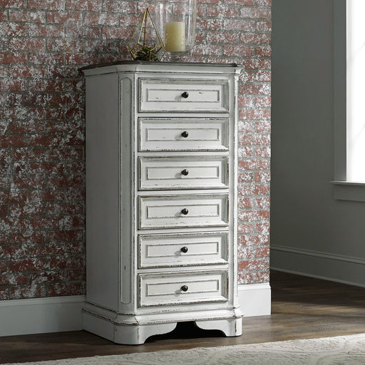 Magnolia Manor Lingerie Chest in Antique White image
