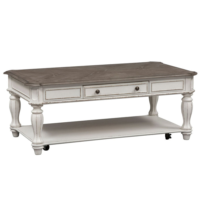 Magnolia Manor 3 Piece Set (1-Cocktail 2-End Tables)