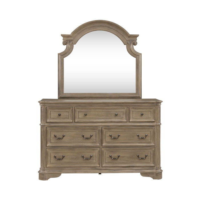 Magnolia Manor Dresser & Mirror