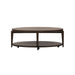 Liberty Furniture Penton Oval Cocktail Table in Espresso Stone image