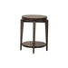 Liberty Furniture Penton Oval Chair Side Table in Espresso Stone image