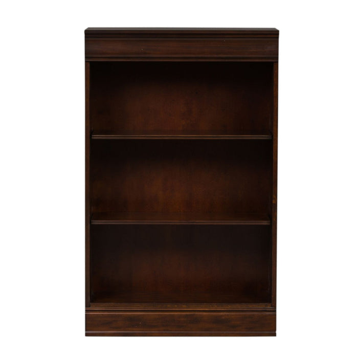 Brayton Manor Jr Executive 48 Inch Bookcase (RTA) in Cognac