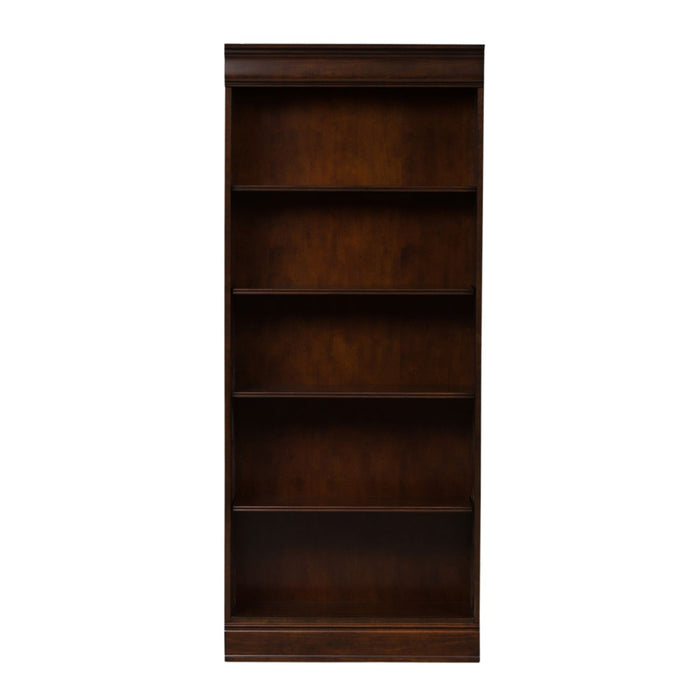 Brayton Manor Jr Executive 72 Inch Bookcase (RTA) in Cognac