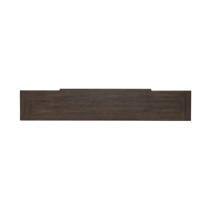 Paradise Valley Hall Console Table in Saddle Brown EST SHIP TIME APPX 4 WEEKS