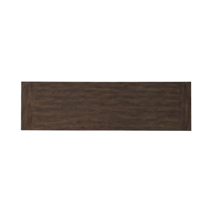 Paradise Valley 8 Drawer Dresser in Saddle Brown
