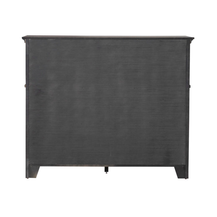 Paradise Valley 10 Drawer Chesser in Saddle Brown