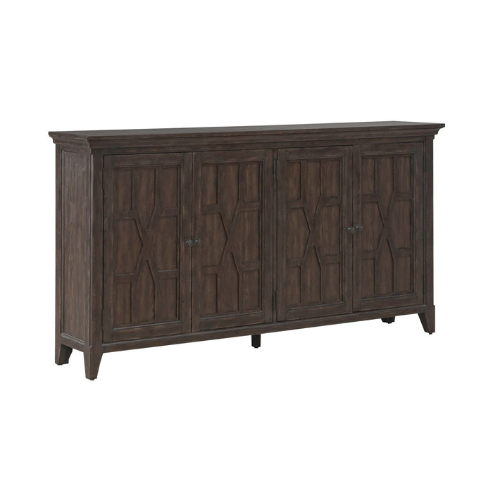 Paradise Valley Hall Buffet in Saddle Brown