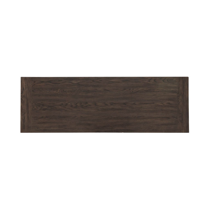 Paradise Valley Credenza in Saddle Brown