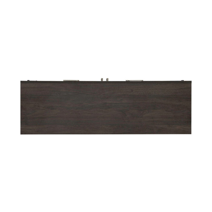 Modern Edge Dressing Chest in Caffe