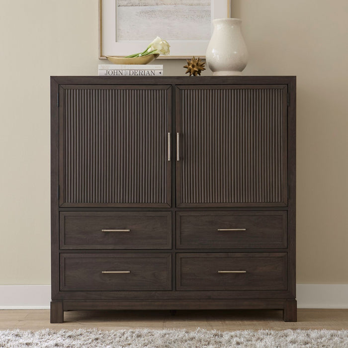 Modern Edge Dressing Chest in Caffe image