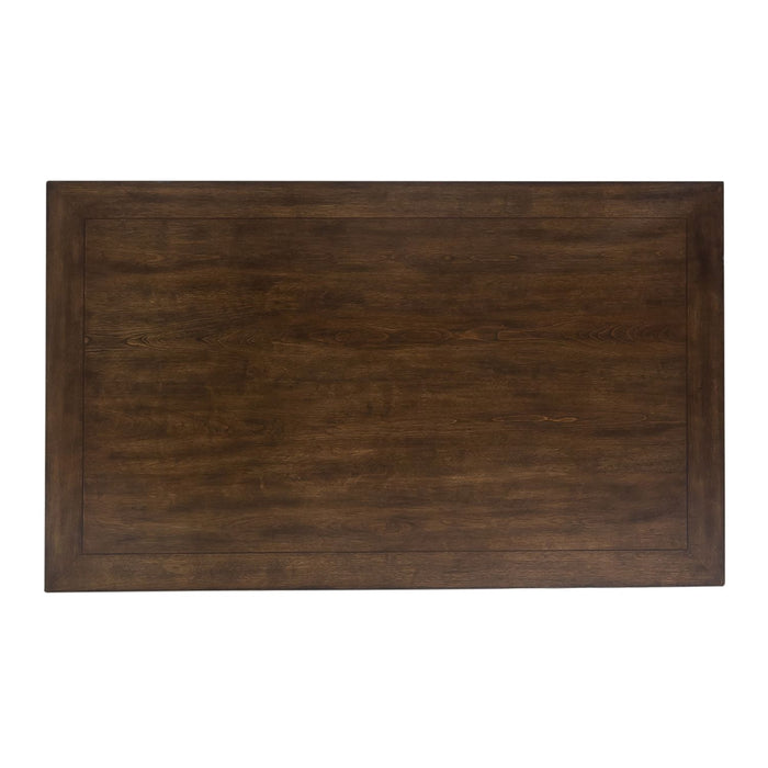 Tribeca Rectangular Cocktail Table in Cordovian Brown