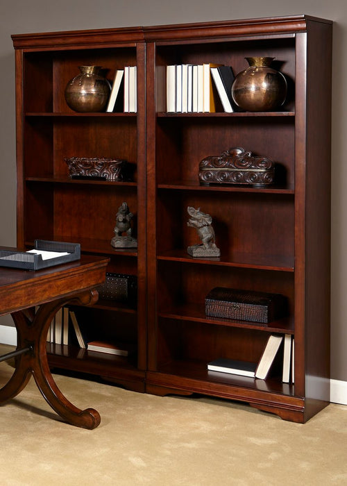 Liberty Brookview Open Bookcase in Rustic Cherry