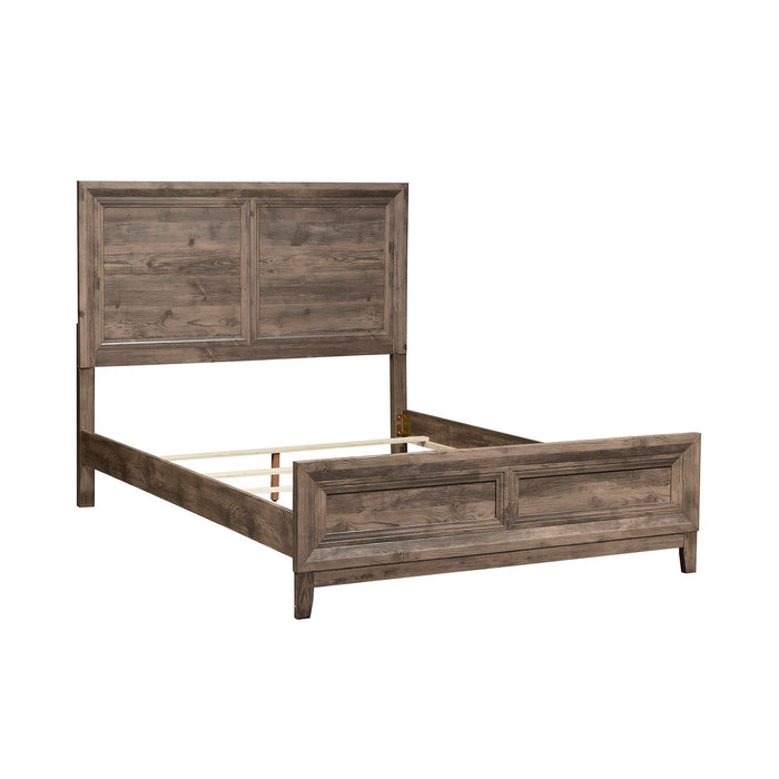 Ridgecrest Queen Panel Bed, Dresser & Mirror, Chest