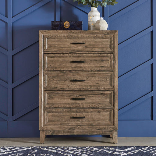 Ridgecrest 5 Drawer Chest in Cobblestone image