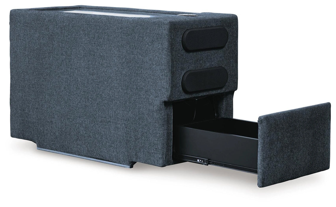 Modmax Balanced Sectional with Audio and Storage Consoles
