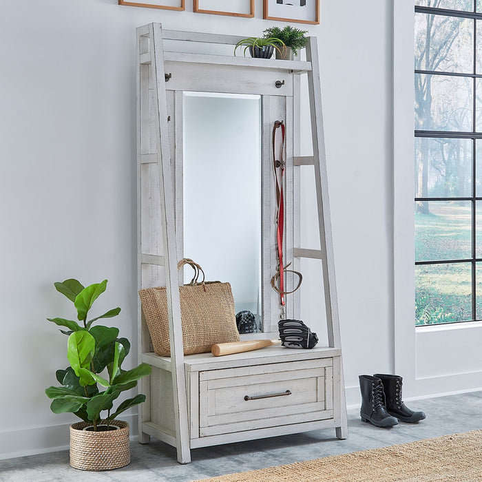 Modern Farmhouse 2 Piece Hall Tree Set image