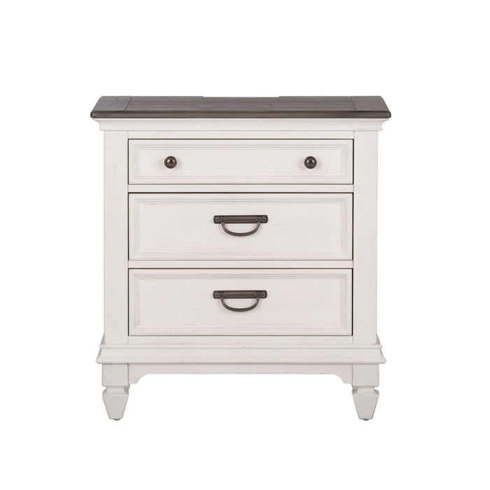 Allyson Park Nightstand in Wirebrushed White image