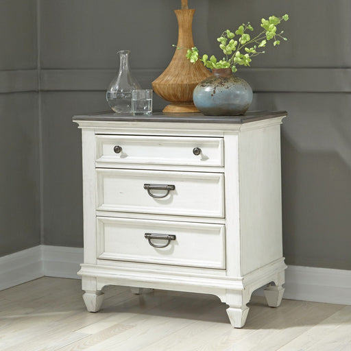 Allyson Park Nightstand in Wirebrushed White image