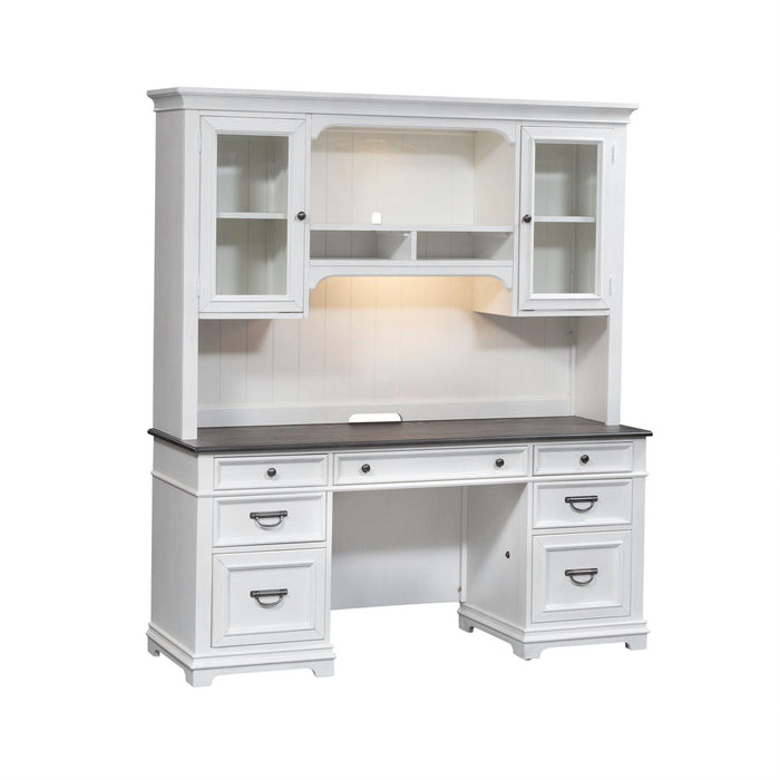 Allyson Park Credenza & Hutch