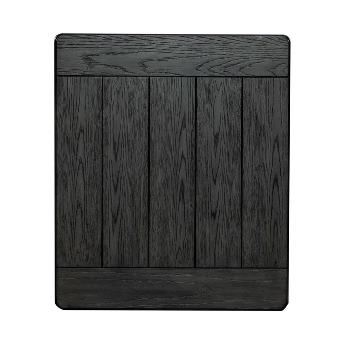 Allyson Park Drawer End Table in Wirebrushed White