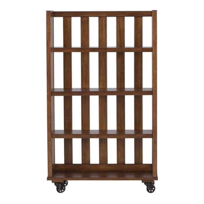 Liberty Arlington House Open Bookcase in Cobblestone Brown