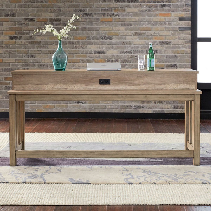 Liberty Furniture Sun Valley Console Bar Table in Brown image