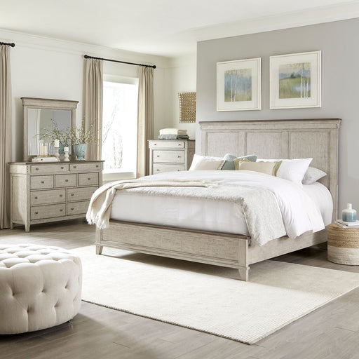 Ivy Hollow Queen Panel Bed, Dresser & Mirror, Chest image