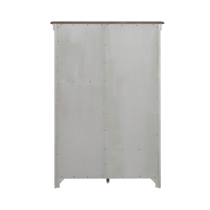 Ivy Hollow Door Chest in Weathered Linen