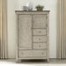 Ivy Hollow Door Chest in Weathered Linen image