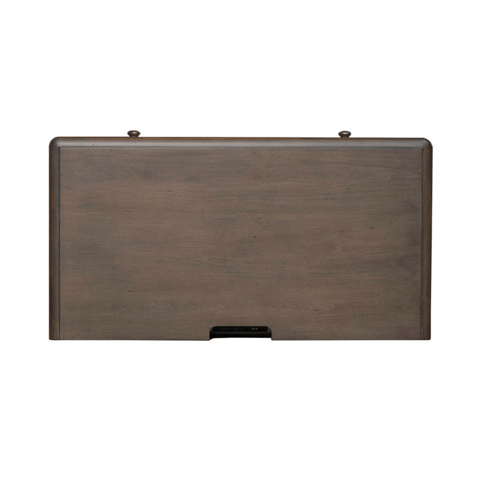 Ivy Hollow 3 Drawer Bedside Chest w/ Charging Station in Weathered Linen