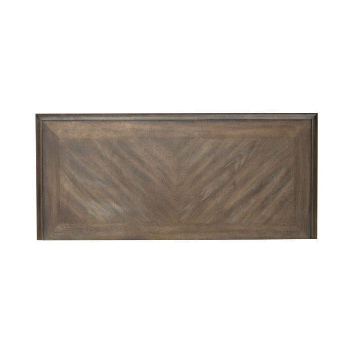 Carlisle Court 5 Drawer Chest in Chestnut with Dusty Wax