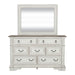 Abbey Park King California Sleigh Bed, Dresser & Mirror, Night Stand image