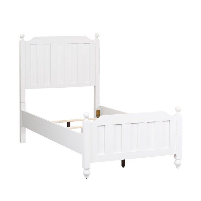 Cottage View Twin Panel Bed, Dresser & Mirror
